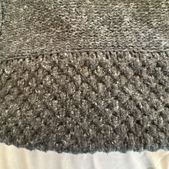 Prana Elsin Cardigan Sweater Womens XS Gray Heavy Duster Cottagecore Boho - Picture 14 of 16